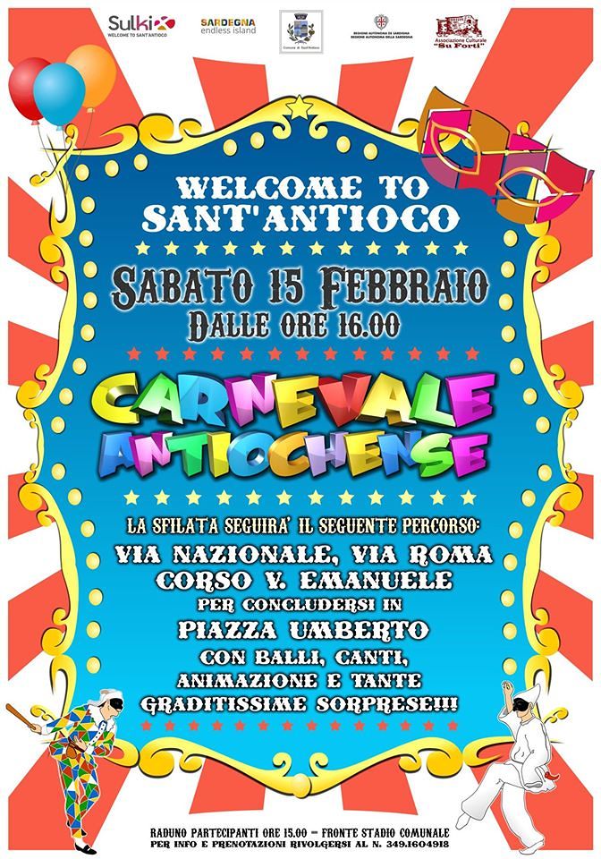 Carnevale Antiochense, sfilata con maschere e carri allegorici e gran finale in Piazza Umberto