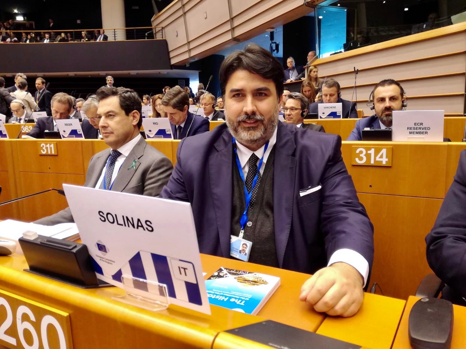 Insediamento del Comitato delle Regioni dell’Ue: Solinas nominato membro effettivo