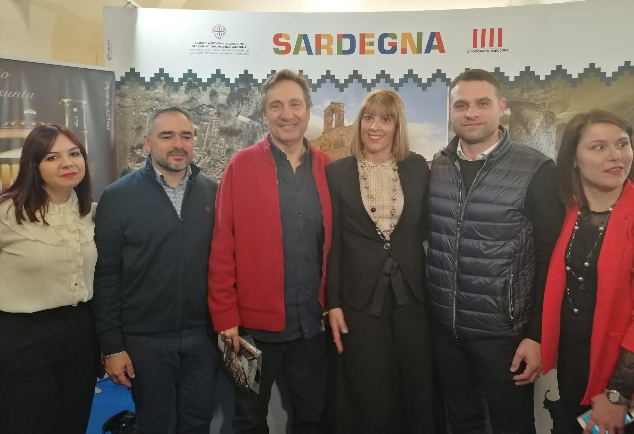 Tourisma 2020, Mario Tozzi allo stand dell’Unione dei Comuni della Trexenta: “Verrò presto a vedere le vostre bellezze”