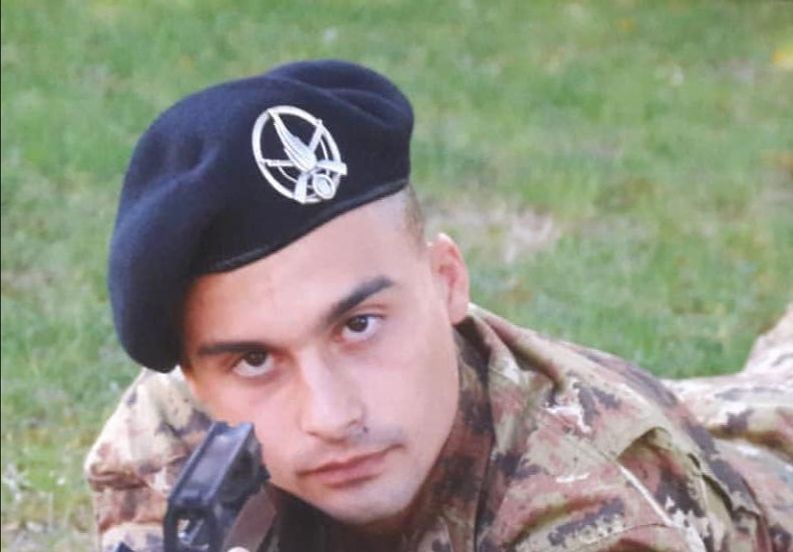 Cagliari e Carbonia piangono Federico Muscas, morto a 20 anni: “Un soldato modello”