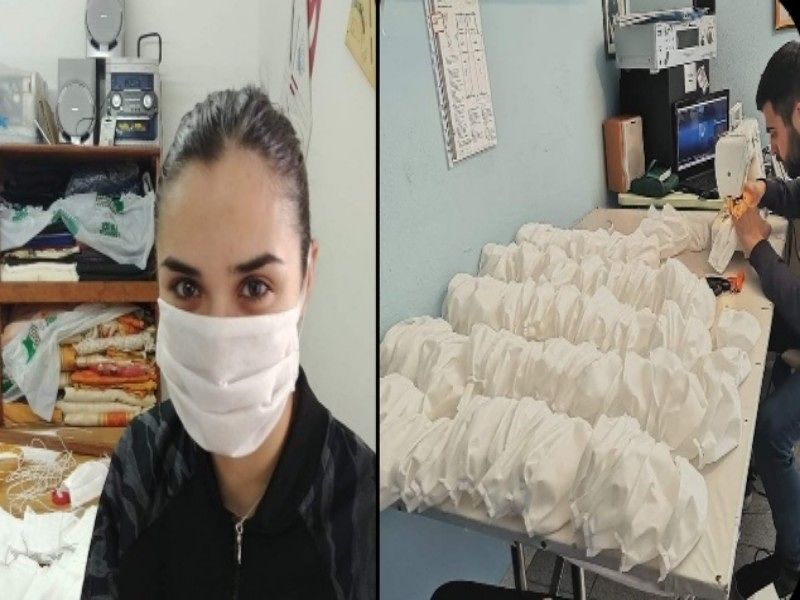 Lanusei, uno stilista e una sarta realizzano gratis 1100 mascherine per medici e volontari