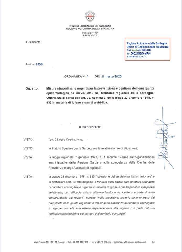 Coronavirus in Sardegna, la richiesta dei sindaci: “Vogliamo una mappatura certa di chi è arrivato nell’Isola negli ultimi 14 giorni”