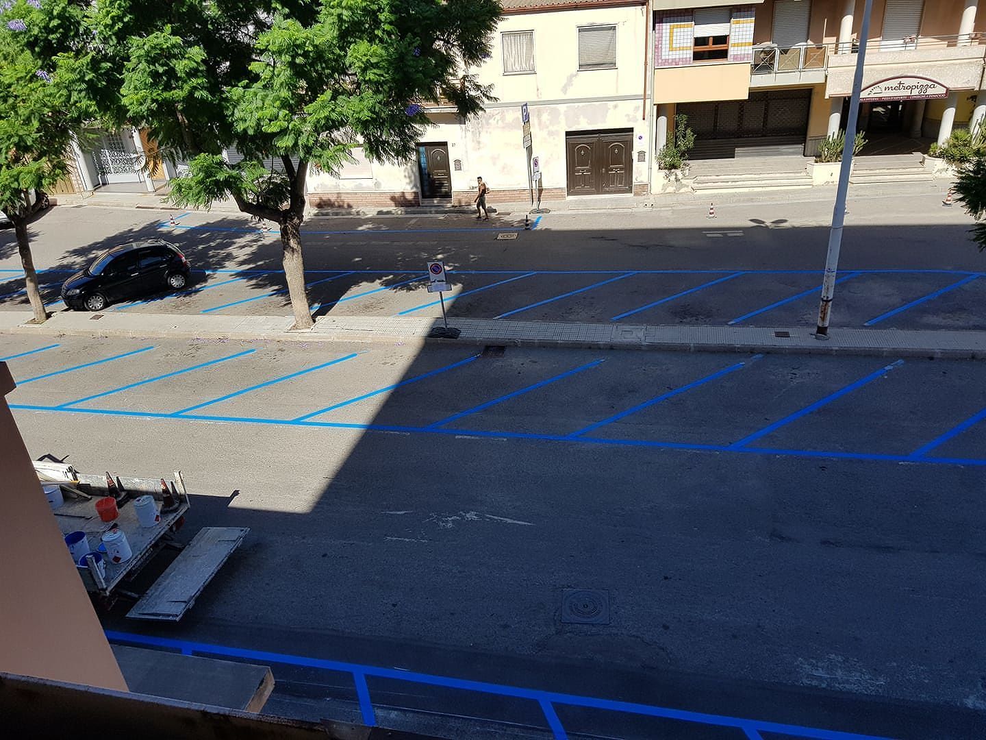 Quartu, strade quasi deserte col Coronavirus: parcheggi gratis in tutta la città