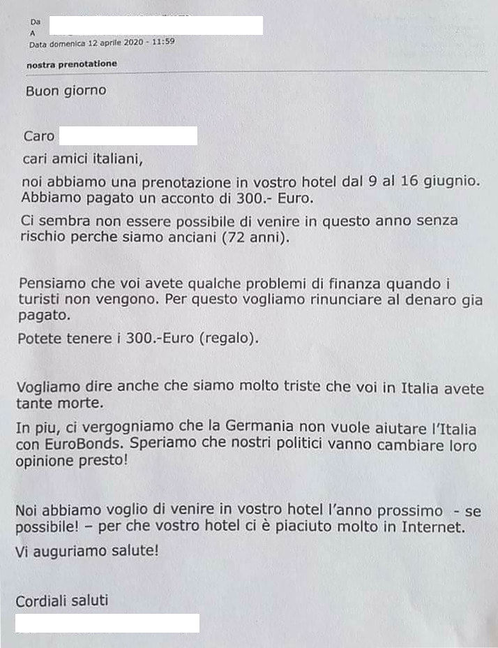 Giorgia Meloni: “Turisti tedeschi lasciano caparra in Sardegna, siete più solidali voi della Merkel”