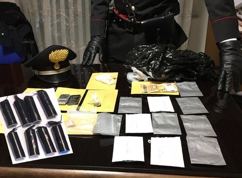 Villamar, arrestato un giovane 25enne: oltre alla cocaina spuntano candelotti di esplosivo