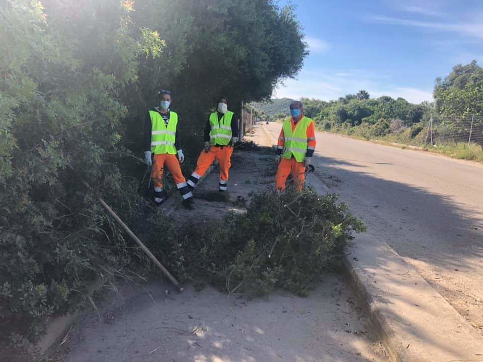 Lavori di manutenzione a Serramanna, Samassi, Gonnesa e Arborea