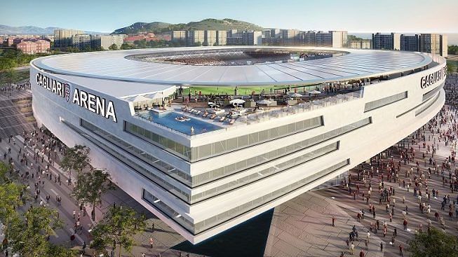 Il Cagliari annuncia il via libera: “Il nuovo stadio rossoblù farà paura agli avversari”