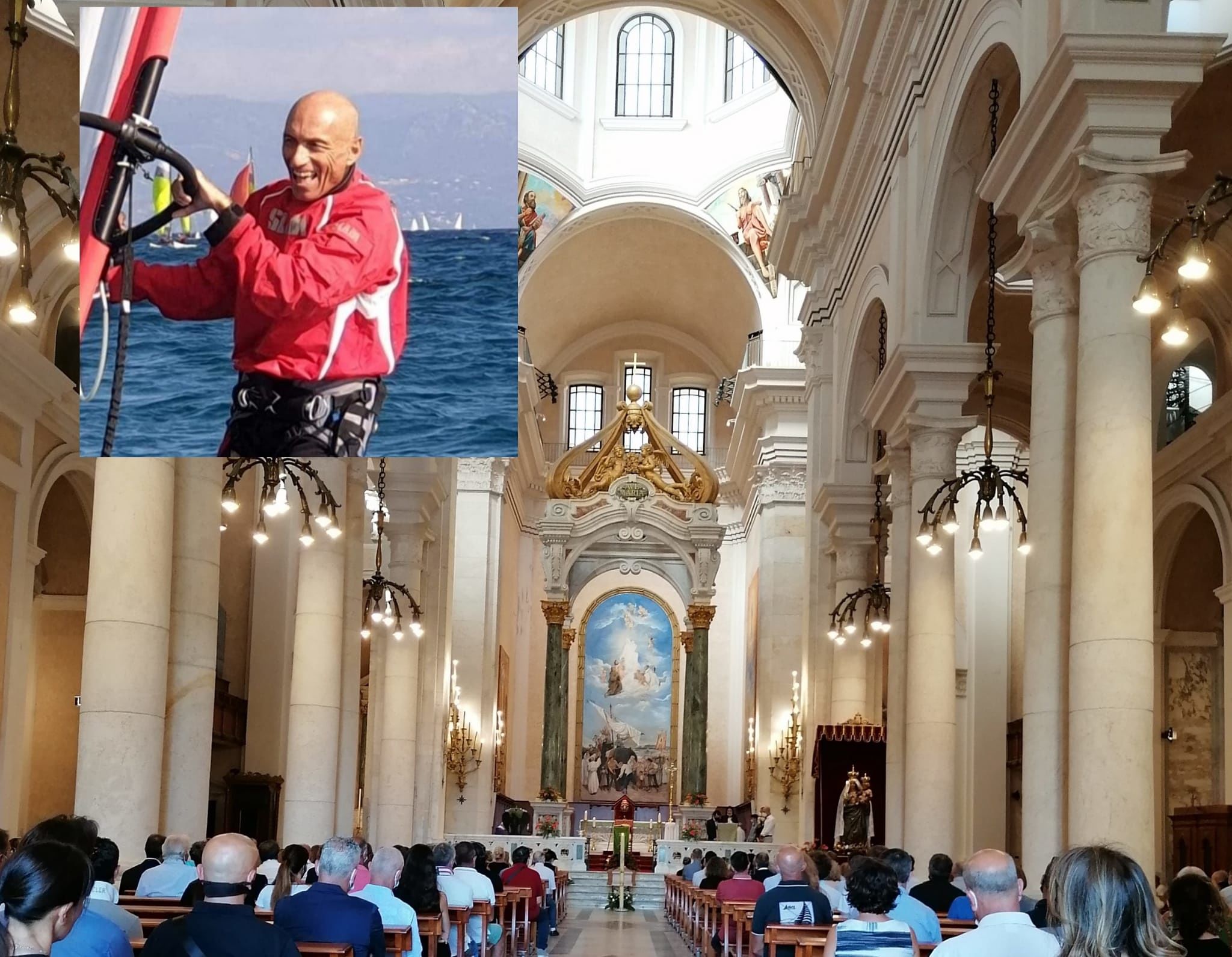 Cagliari, Bonaria gremita per l’ultimo saluto a Maurizio Loi: “Addio campione”