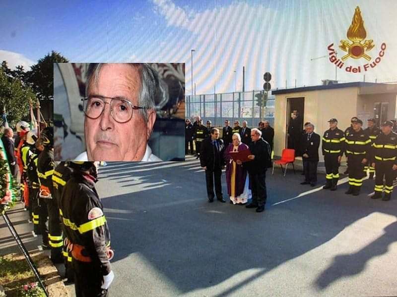 Addio a don Vincenzo Fois, Vigili del fuoco di Cagliari in lutto: “Ci mancherai”