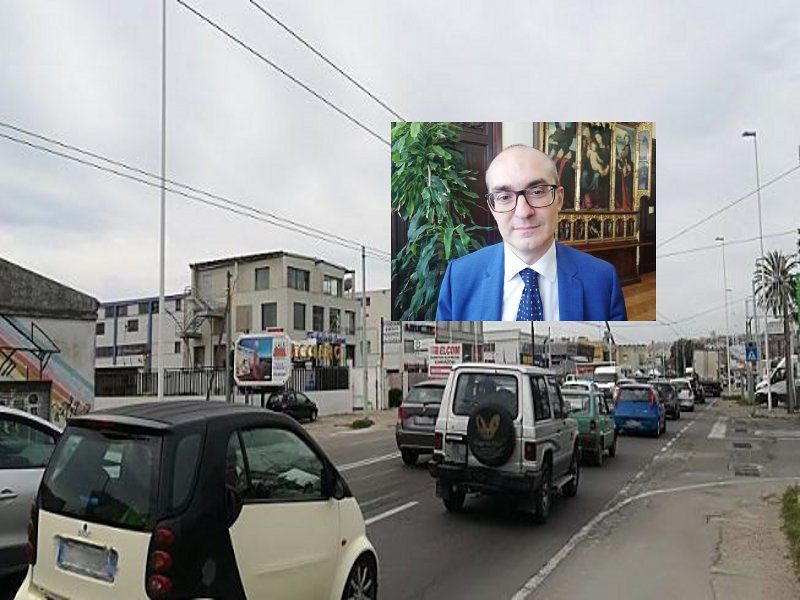 Cagliari, via ai lavori per viale Marconi a senso unico: addio code, spazio anche per le bici (VIDEO)