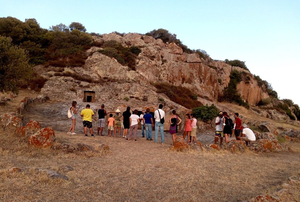 21 agosto, visita al tramonto al Parco Archeologico di Montessu