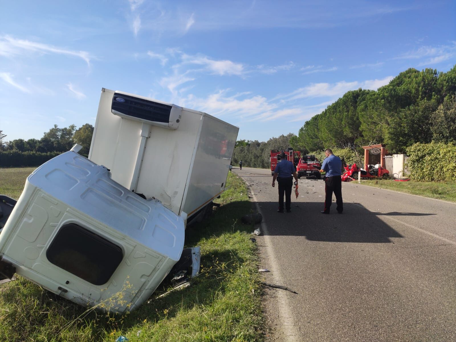 Drammatico scontro auto-camion a San Sperate, muore una donna 