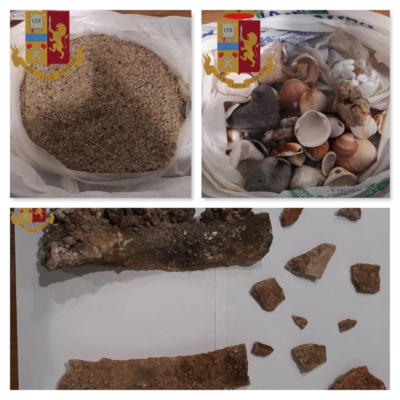 Cagliari, bloccati in aeroporto con una stalattite e 2 kg di sabbia: 3 turisti nei guai