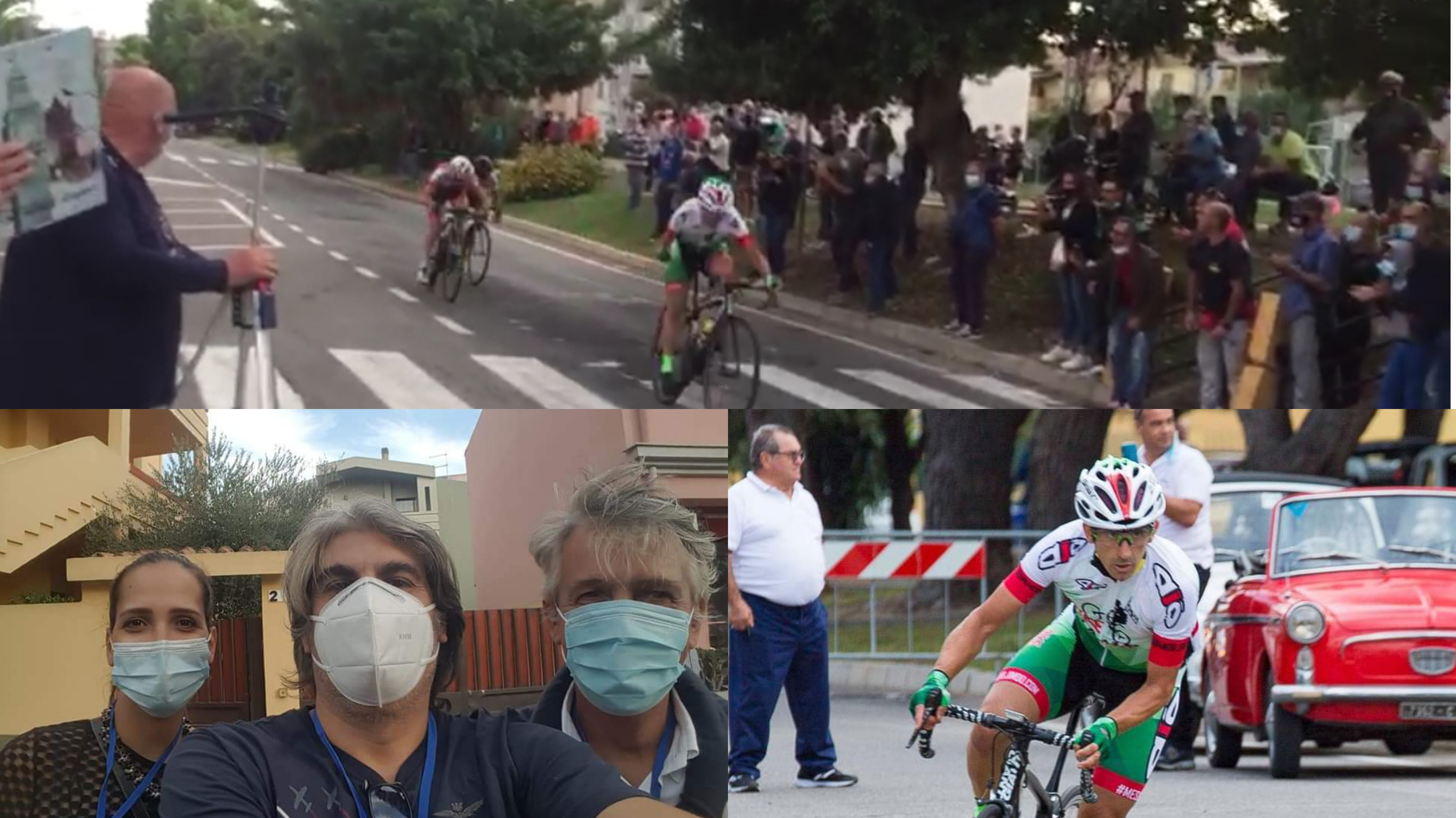 Una domenica sportiva con la Coppa Città di Monserrato: vince la gara ciclistica il campione di Sanluri Paolo Massenti