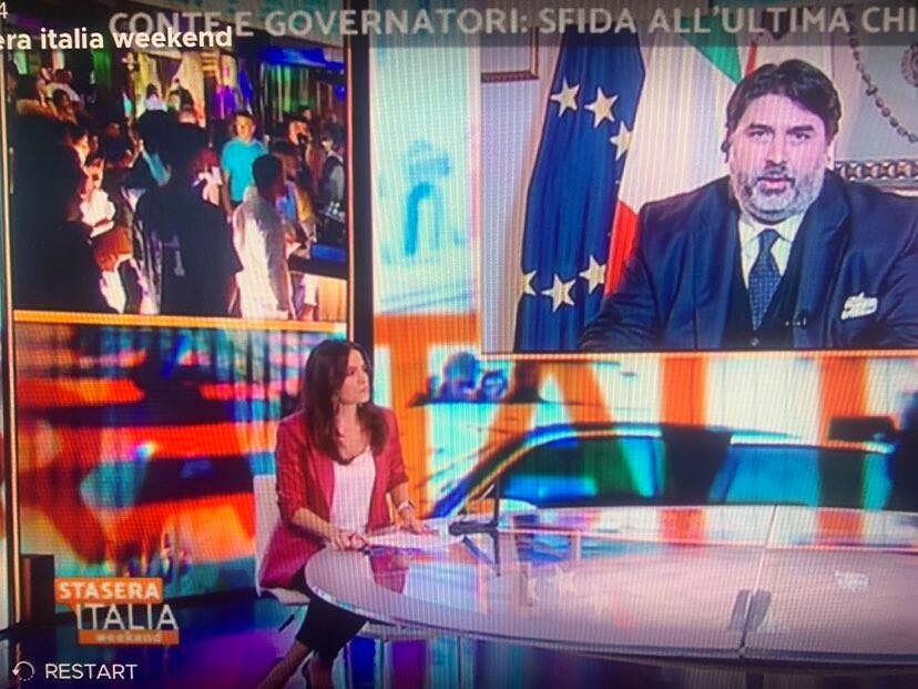 Solinas, a Rete 4 la sua verità sulle discoteche: “I componenti del Cts? Non si sono dimessi certamente per quell’ordinanza”
