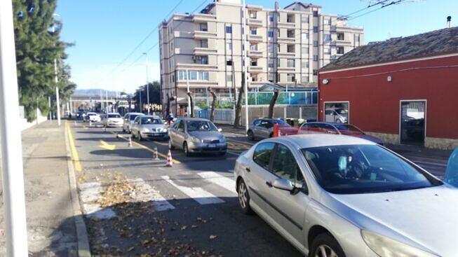 Cagliari, lavori sino a marzo in viale Marconi: “Se il traffico non migliora torneremo al doppio senso”