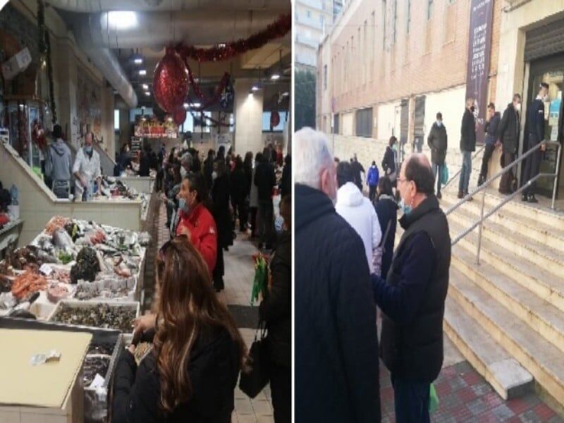 Zona rossa a Cagliari, strade piene e code fuori dal mercato: 31 dicembre tra passeggiate e acquisti