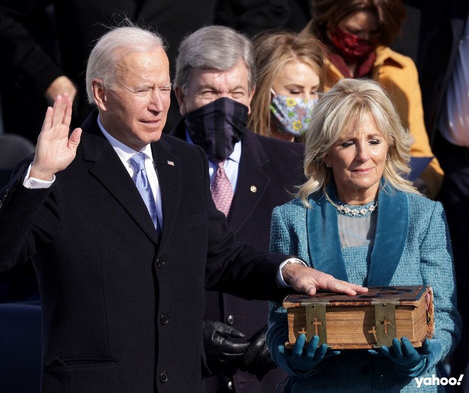 Joe Biden ha giurato: è il 46esimo presidente degli Stati Uniti