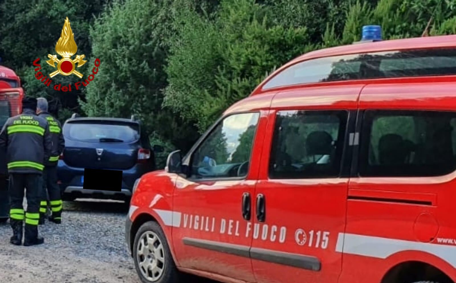 Va cercare funghi e si perde tra Capoterra e Assemini, anziano ritrovato di Vigili del fuoco
