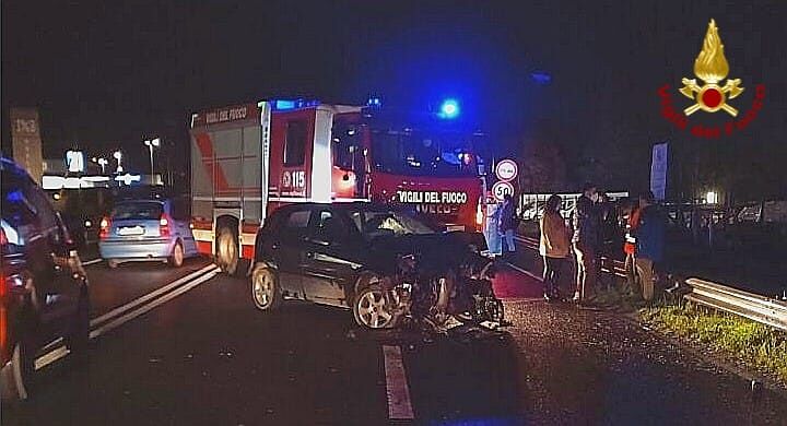 Scontro frontale sulla 554 tra Selargius e Quartucciu: due feriti