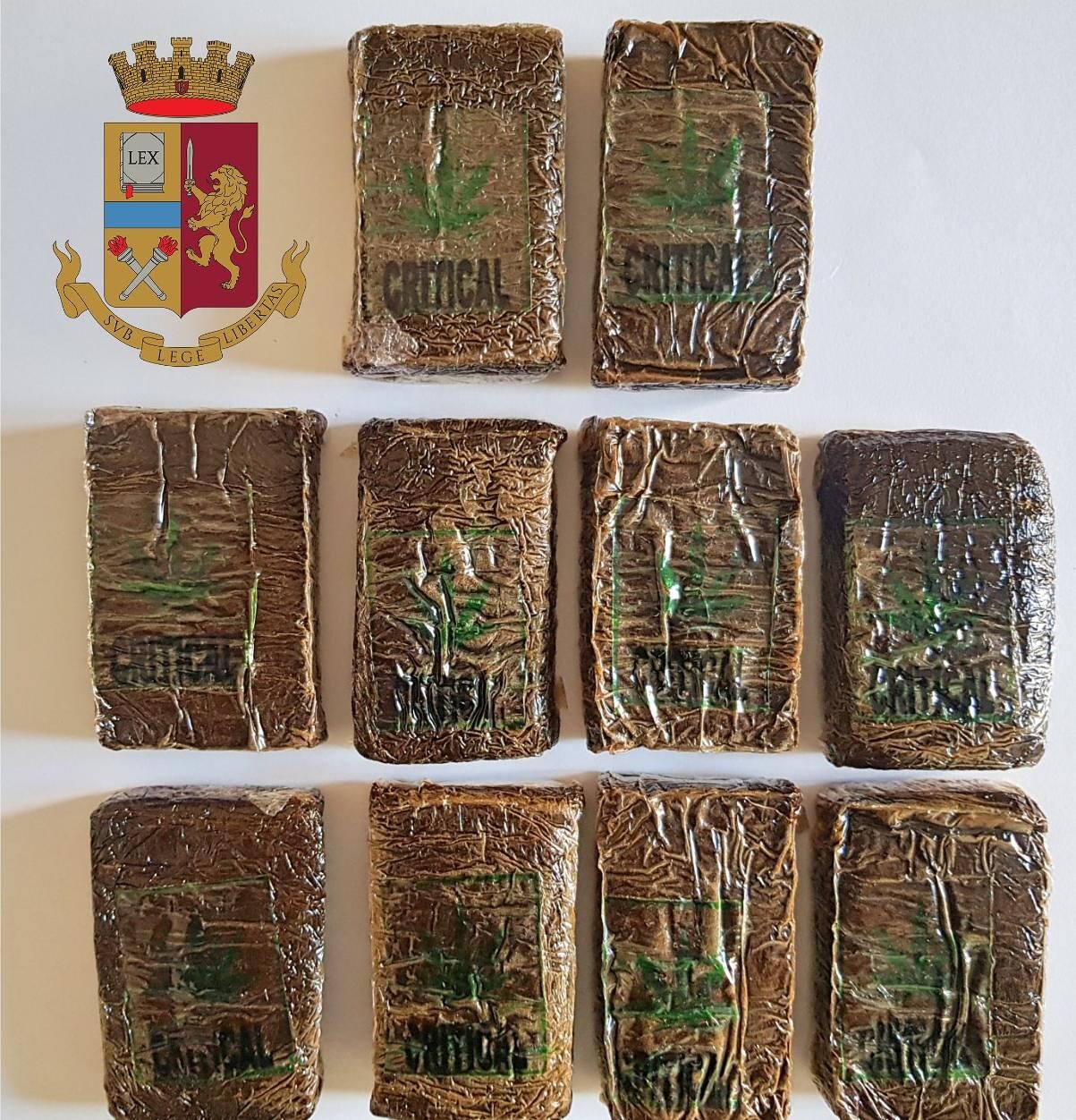 Cagliari, lotta allo spaccio senza quartiere: tre arresti, sequestrati 7 kg di droga