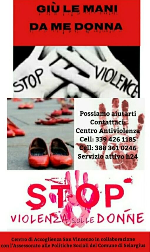 Selargius, due numeri contro la violenza sulle donne e nasce una struttura protetta