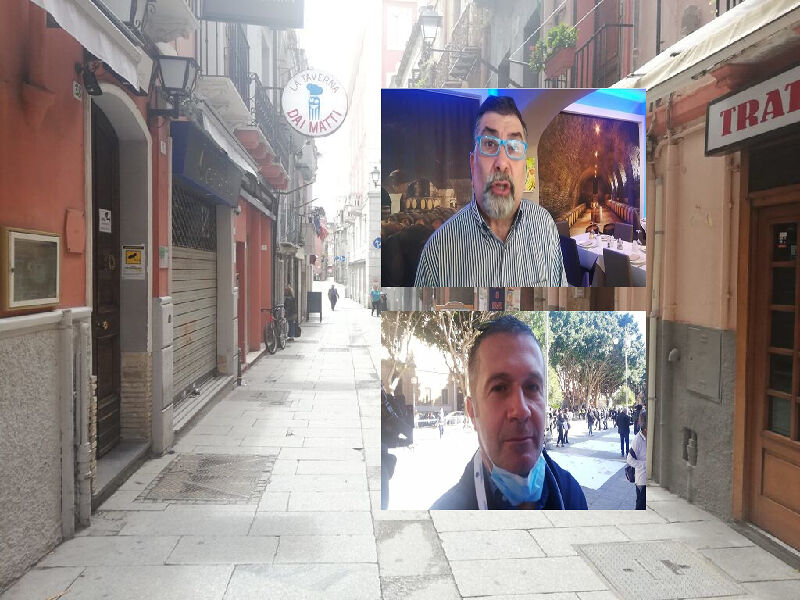 Cagliari, i ristoratori senza spazi all’aperto disperati: “Staremo chiusi sino a giugno”