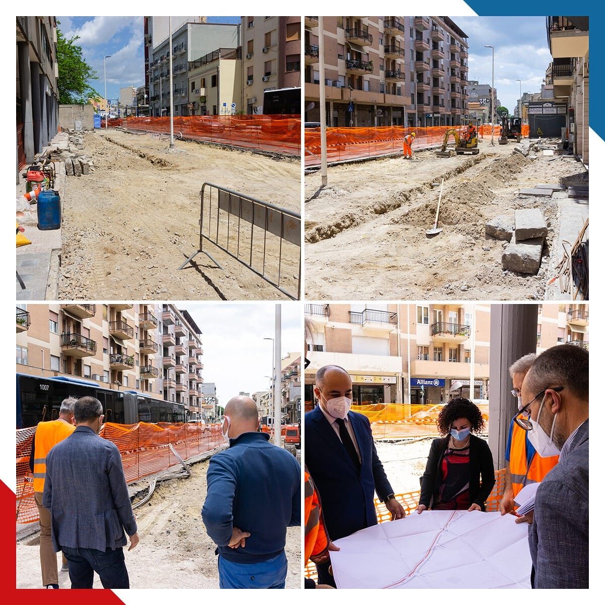 Cagliari, “sventrato” tra i disagi viale Sant’Avendrace: Truzzu annuncia anche la pista ciclabile