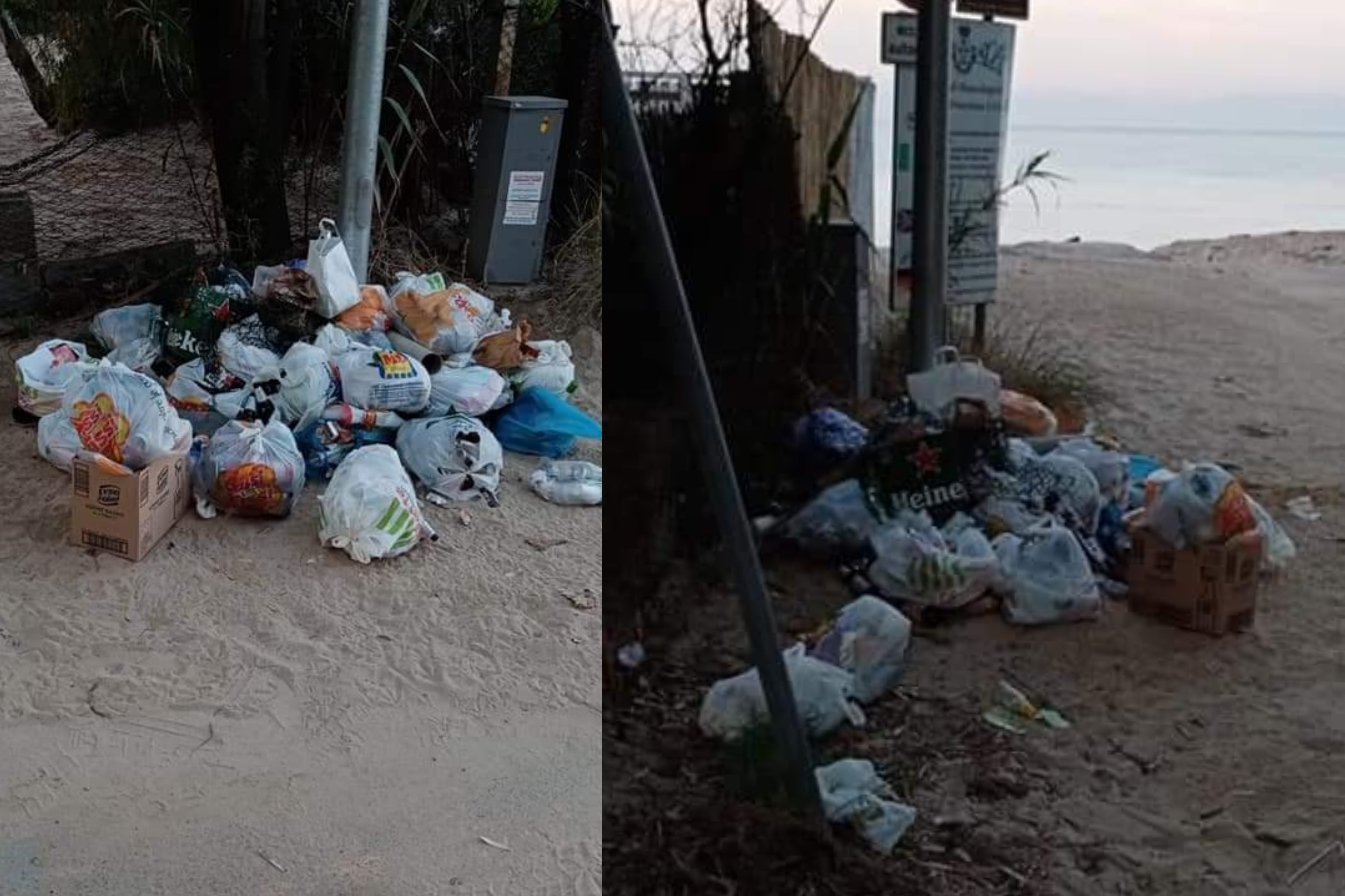 Rifiuti abbandonati in spiaggia a Maracalagonis, la sindaca: “Denuncerò chi inquina”