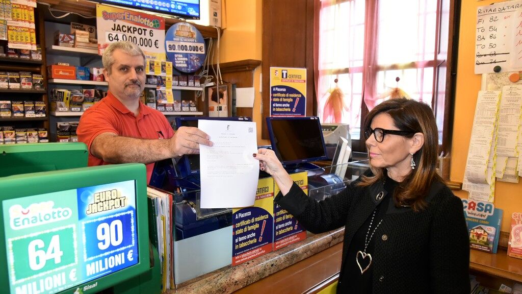 Cagliari, certificati anagrafici in altre 28 tabaccherie