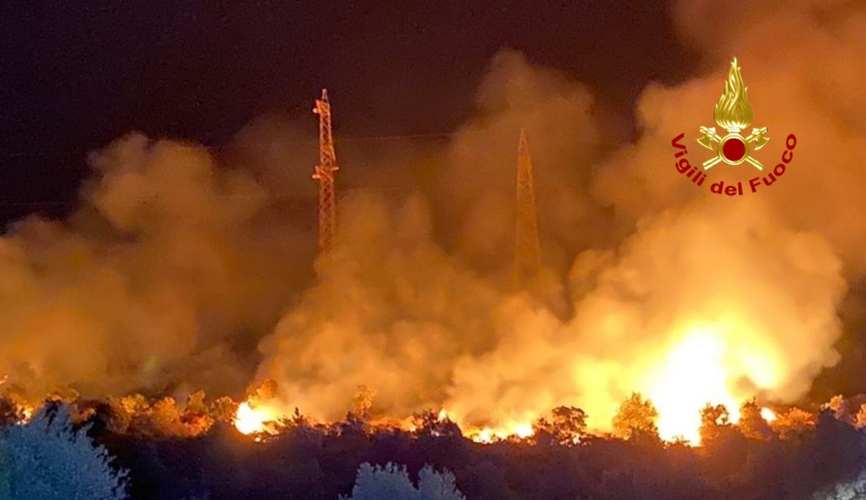 La Sardegna brucia ancora: fiamme a Mandas, Borore, Escolca e Morgongiori