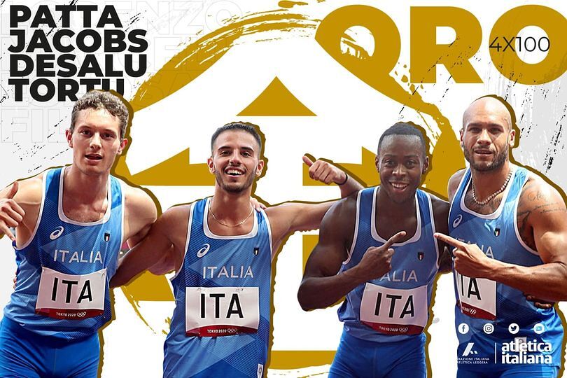 Trionfo Sardegna a Tokyo: oro olimpico nella staffetta 4×100 con Patta e Tortu