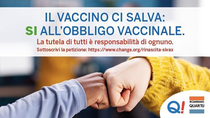 Sì vax in azione, raccolta di firme on line a Quartu: “Subito l’obbligo vaccinale”