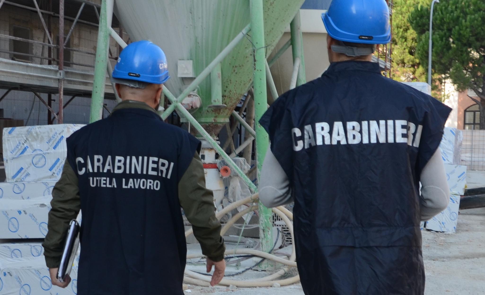 Controlli ai cantieri edili a Villacidro, sanzionate due persone