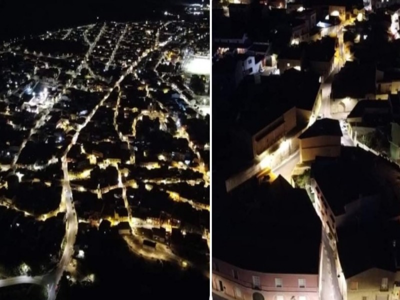 Monastir vede la “luce”, ecco i nuovi lampioni a led: nuovo look per tutto il paese
