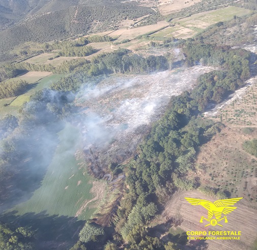 La Sardegna ancora sotto lo scacco degli incendi: 21 roghi
