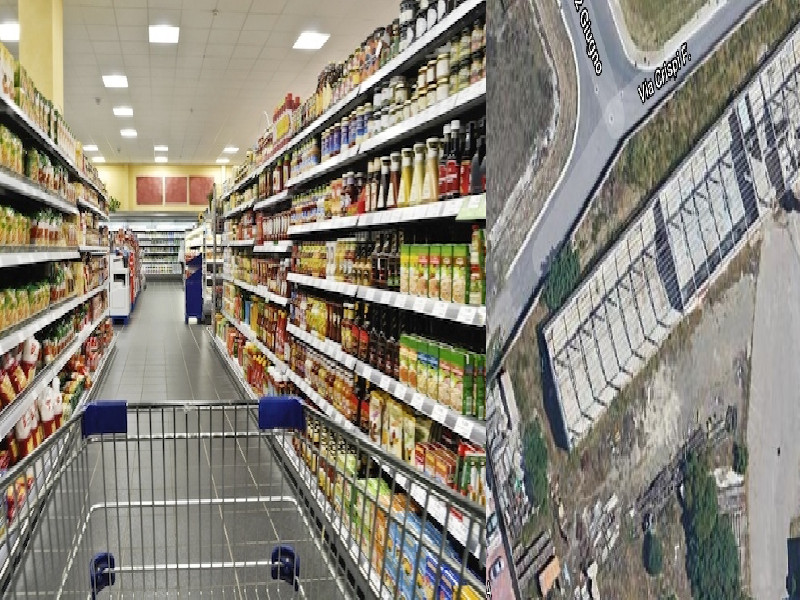 Selargius, un nuovo supermercato attaccato all’Eurospin: sì a carrelli e corsie in via Crispi