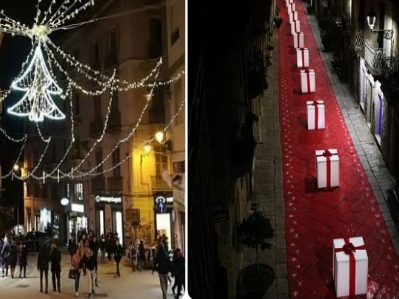 Cagliari, non solo luminarie: “Vogliamo colorare le vie dello shopping con maxi pacchi luminosi”