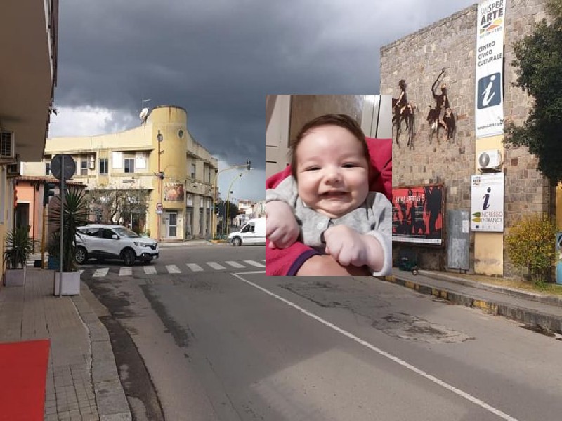 San Sperate si prepara all’addio a Nicolò, morto a 3 mesi: “Era nella culla e non si è più svegliato”