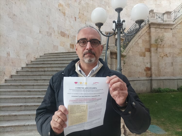 I negozianti di Cagliari: “Green pass obbligatorio dal primo febbraio, faremo solo controlli a campione”