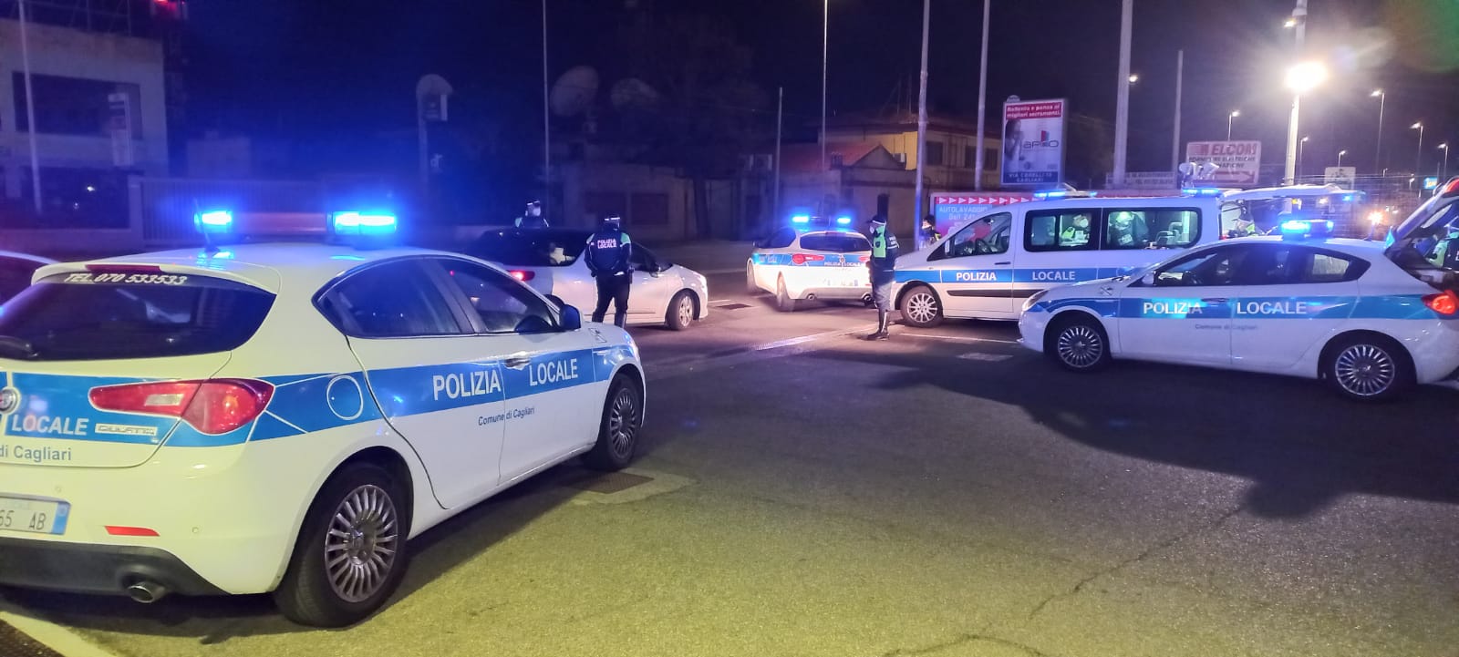 Cagliari, 4 patenti ritirate nella notte per guida in stato di ebbrezza
