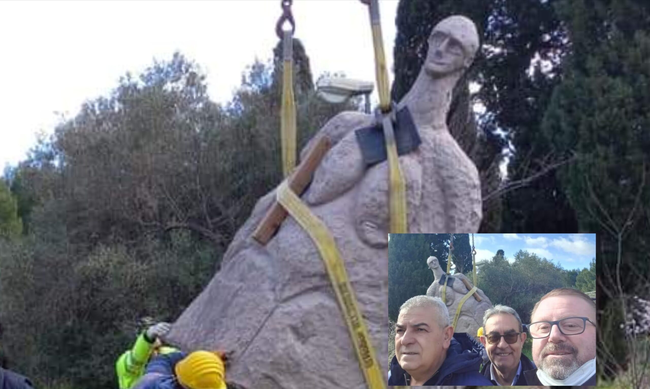 Capoterra, nuovo look per il parco Is Olias: “Accoglierà i “giganti” di pietra degli artisti locali”