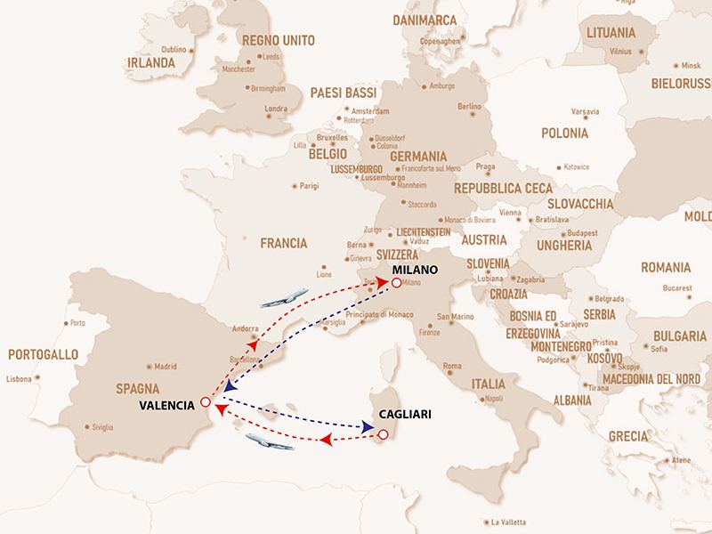 Cagliari-Valencia-Milano, l’incredibile odissea di un paziente oncologico senza il Super Green Pass