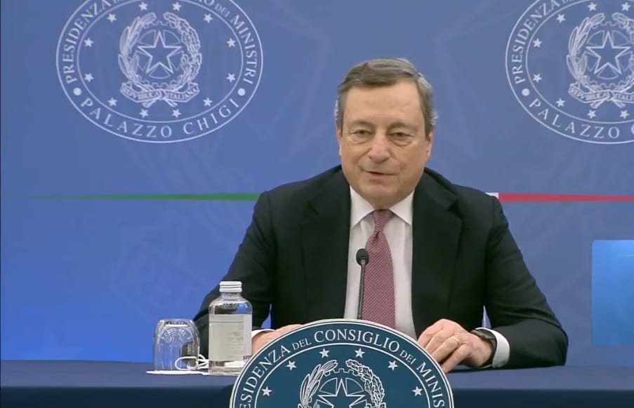 Guerra in Ucraina, Draghi: “Se le cose peggiorano ci saranno razionamenti nella spesa”
