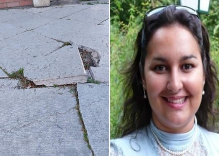 Cagliari, cade nella passeggiata disastrata del Terrapieno: “Ho dolori alla schiena e alle caviglie”