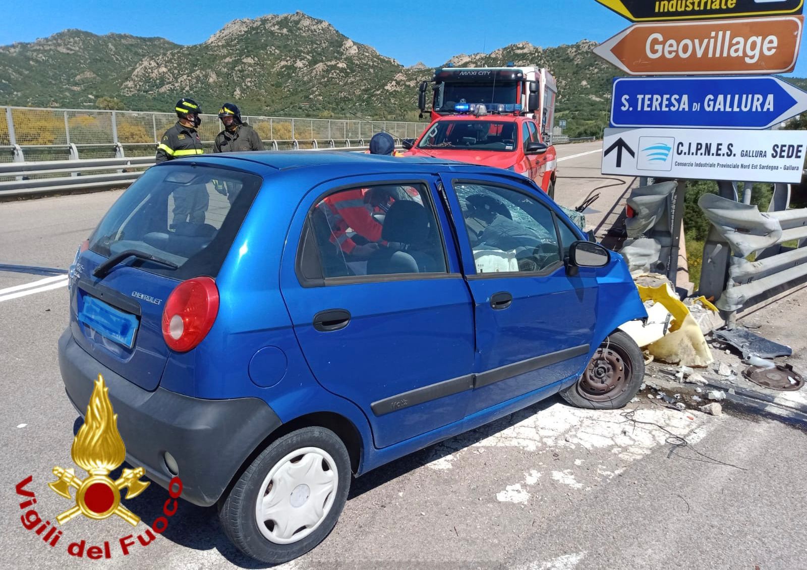 Si schianta con la Matiz contro il guard rail, dramma sulla Olbia-Golfo Aranci: muore un 32enne
