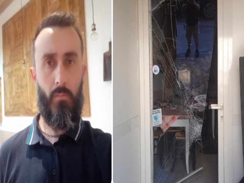 Cagliari, spaccata al ristorante: “Ottocento euro di danni e sarà difficile trovare i malviventi”