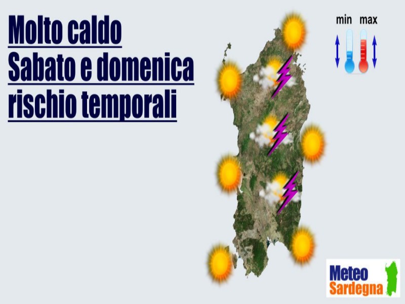 Caldo interminabile in Sardegna, primo weekend di agosto rovente: le poche piogge non portano fresco