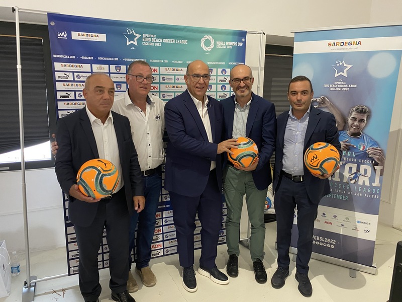 Cagliari capitale internazionale del Beach soccer