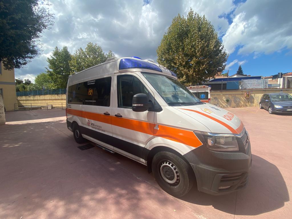 Sorgono, una nuova ambulanza per il pronto soccorso dell’Ospedale San Camillo
